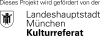 Logo supported by the Department of Arts and Culture of the City of Munich